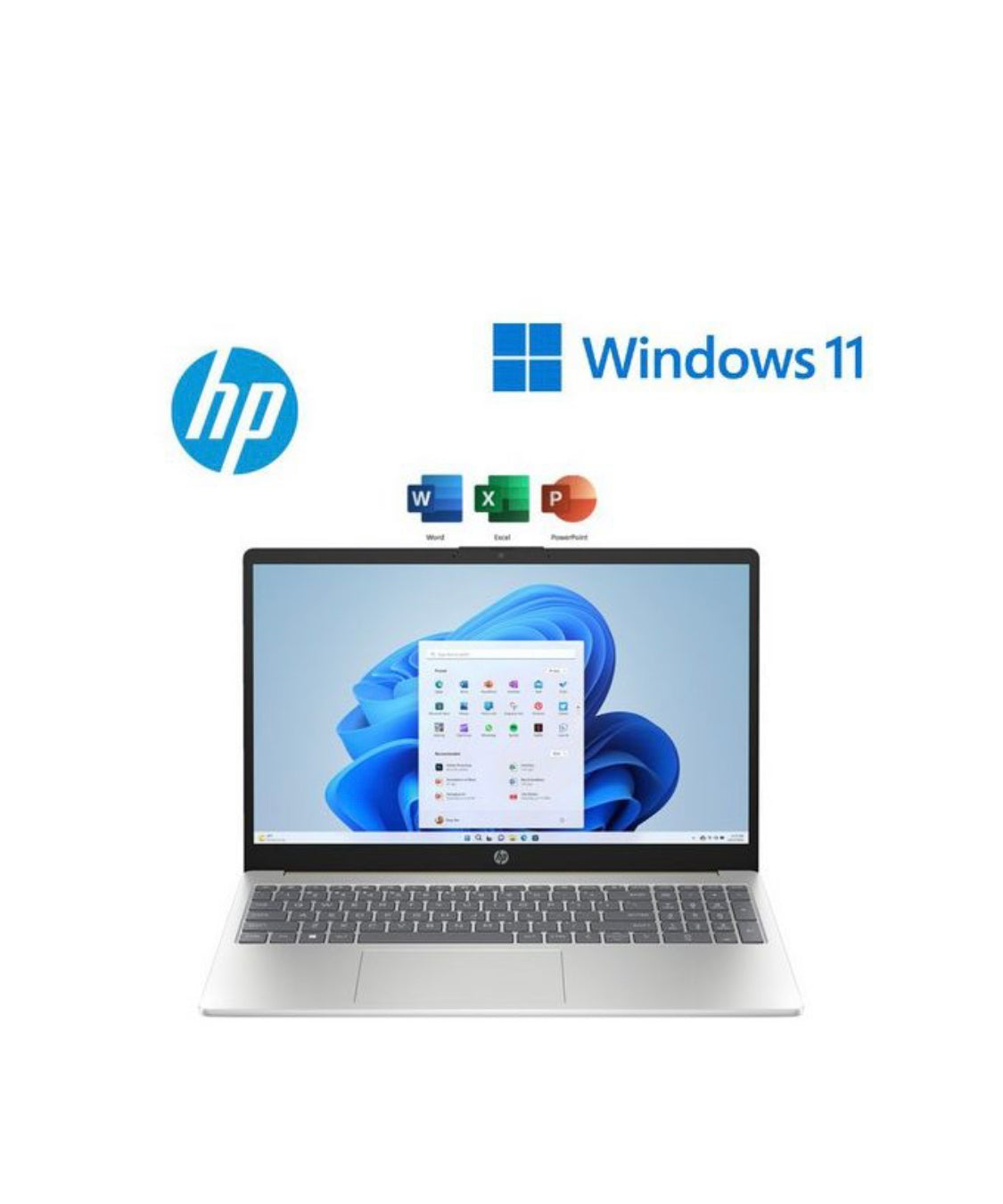 HP Dual core - noir 15.6“ -256 Go - 4 Go Ram - moonlinght Windows 11 Garantie 6 mois